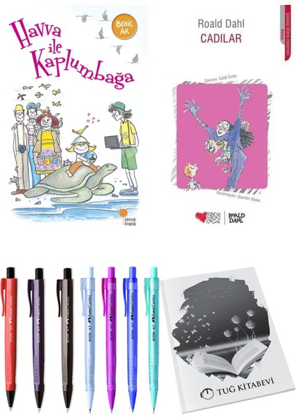 Cadılar ve Havva Ile Kaplumbağa 2li Set