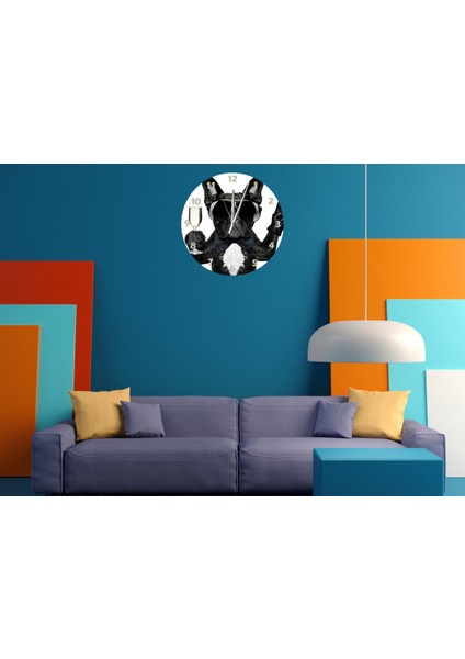 Tatlı Yavru 30 x 30 cm Akrilik Dekoratif Modern Duvar Saati