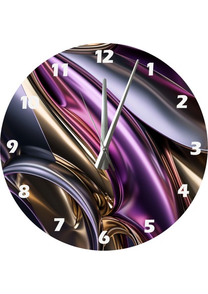 Eriyik 30 x 30 cm Akrilik Dekoratif Modern Duvar Saati fiyatları