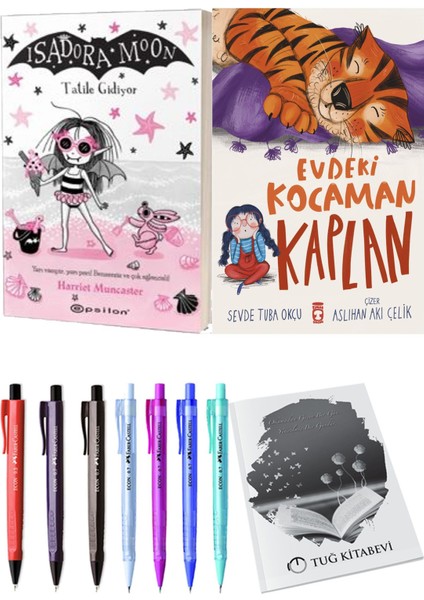 Evdeki Kocaman Kaplan ve Isadora Moon 11 Tatile Gidiyor 2li Set