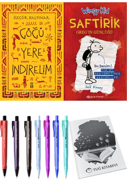 Saftirik 1 Greg'in Günlüğü ve Göğü Yere Indirelim 2li Set