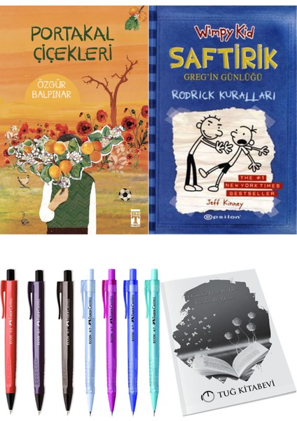 Saftirik 2 Rodrick Kuralları ve Portakal Çiçekleri 2li Set