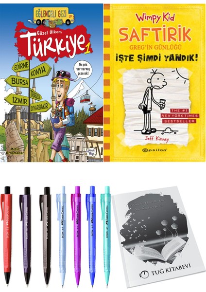 Saftirik 4 Işte Şimdi Yandık! ve Güzel Ülkem Türkiye 1 2li Set