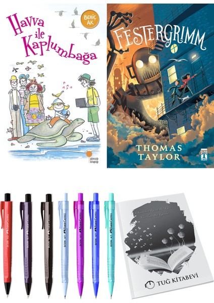 Festergrimm ve Havva Ile Kaplumbağa 2li Set