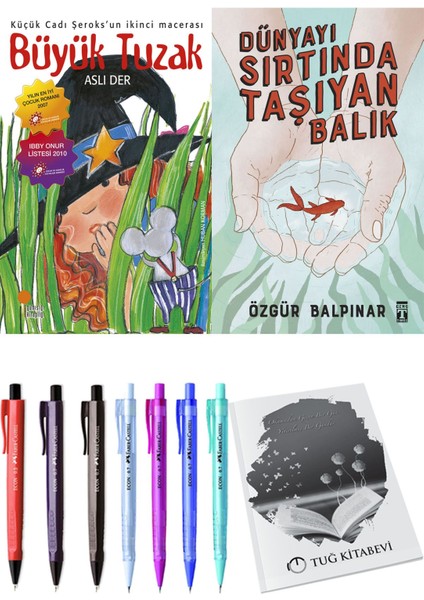 Dünyayı Sırtında Taşıyan Balık ve Büyük Tuzak 2li Set