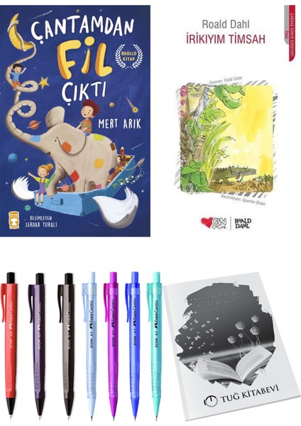 Irikıyım Timsah ve Çantamdan Fil Çıktı 2li Set