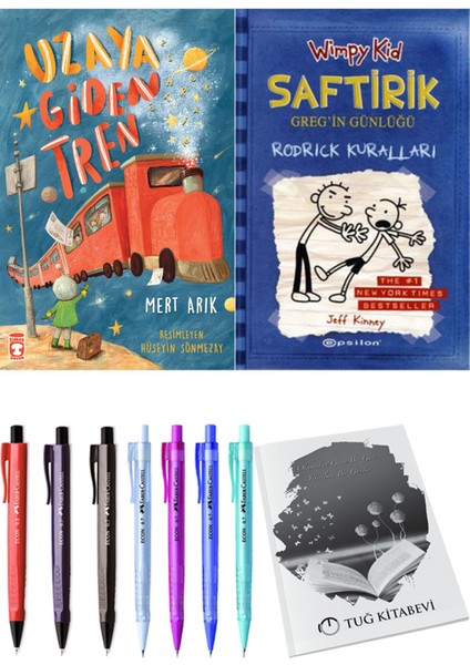 Saftirik 2 Rodrick Kuralları ve Uzaya Giden Tren 2li Set