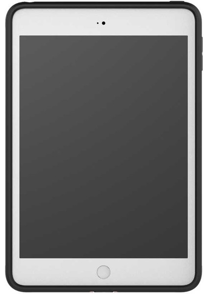 Noktaks - iPad Mini 2.3 7.9.inç A1490-A1491-A1599-A1600 - Kılıf Koruyucu El Tutmalı Defens Tablet Kılıf - Siyah-Gri fırsatları