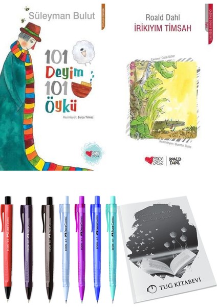 Irikıyım Timsah ve 101 Deyim 101 Öykü Süleyman Bulut 2li Set