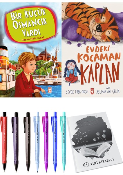 Evdeki Kocaman Kaplan ve Bir Küçük Osmancık Vardı 2li Set