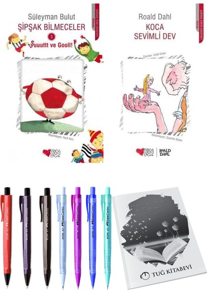 Koca Sevimli Dev ve Şipşak Bilmeceler 3 2li Set