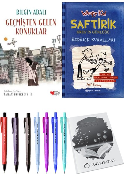 Saftirik 2 Rodrick Kuralları ve Zaman Bisikleti 2 Geçmişten Gelen Konuklar 2li Set