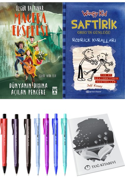 Saftirik 2 Rodrick Kuralları ve Gelecek Ekspresi Dünyanın Dışına Açılan Pencere 2li Set