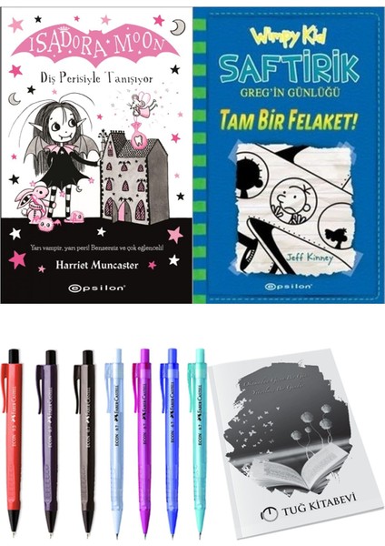 Saftirik 12 Tam Bir Felaket! ve Isadora Moon 13 Diş Perisiyle Tanışıyor 2li Set