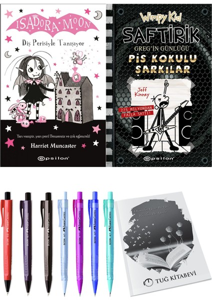 Saftirik 17 Pis Kokulu Şarkılar ve Isadora Moon 13 Diş Perisiyle Tanışıyor 2li Set