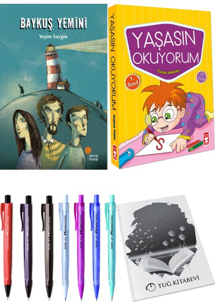 Yaşasın Okuyorum 10 Kitap ve Baykuş Yemini 2li Set
