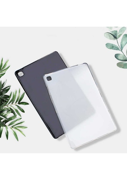 Noktaks - Galaxy Tab S6 Lite 10.4.inç SM-P610 - Kılıf Süper Silikon Kapak - Renksiz