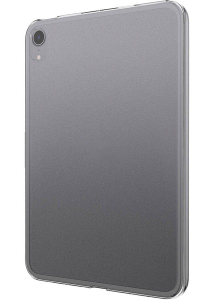 Noktaks - iPad Mini 6.nesil 8.3.inç 2021 A2567-A2568-A2569 - Kılıf Süper Silikon Kapak - Şeffaf