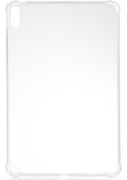 Noktaks - Matepad Pro 10.8.inç - Kılıf Köşe Korumalı Anti Shock Silikon Kapak - Şeffaf