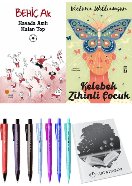 Kelebek Zihinli Çocuk ve Havada Asılı Kalan Top 2li Set