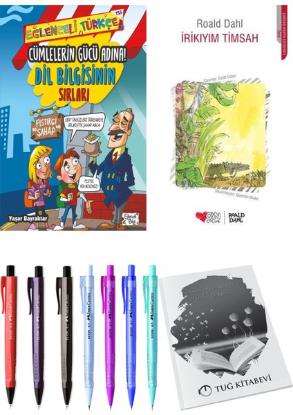 Irikıyım Timsah ve Cümlelerin Gücü Adına! Dil Bilgisinin Sırları 2li Set