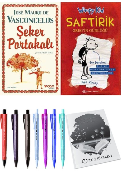 Saftirik 1 Greg'in Günlüğü ve Şeker Portakalı 2li Set