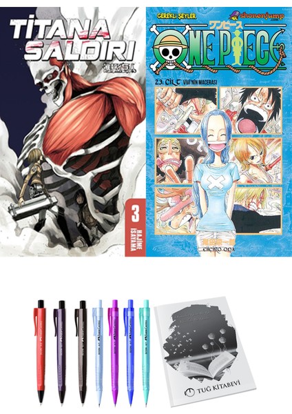 Titana Saldırı 3 ve One Piece 23 2li Set