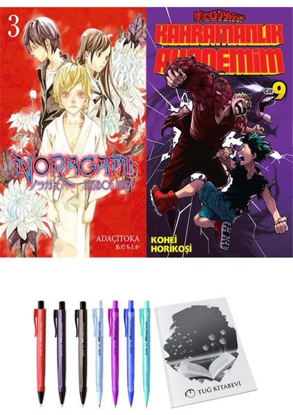 Noragami 3 ve Kahramanlık Akademim 9 2li Set