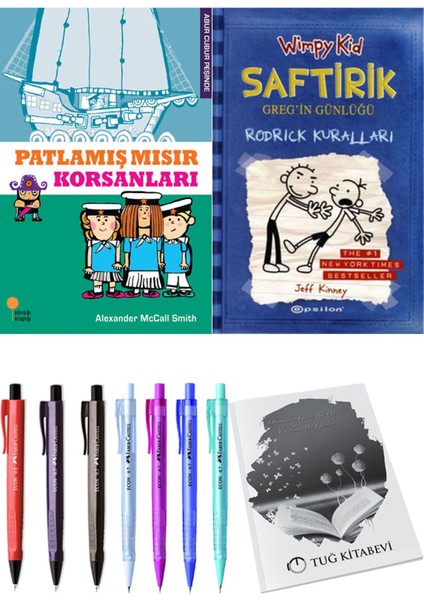 Saftirik 2 Rodrick Kuralları ve Patlamış Mısır Korsanları 2li Set