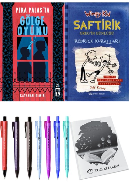 Saftirik 2 Rodrick Kuralları ve Pera Palas'ta Gölge Oyunu 2li Set