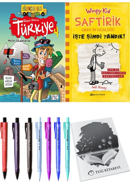 Saftirik 4 Işte Şimdi Yandık! ve Güzel Ülkem Türkiye 4 2li Set