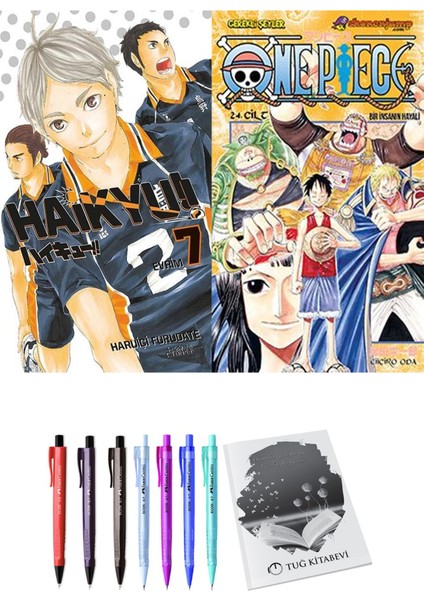 Haikyu!! 7 ve One Piece 24 2li Set