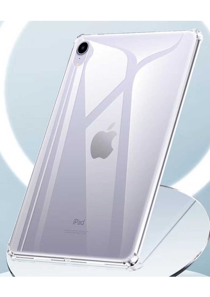 Noktaks - iPad Mini 6.nesil 8.3.inç 2021 A2567-A2568-A2569 - Kılıf Köşe Korumalı Anti Shock Silikon Kapak - Şeffaf fiyatları