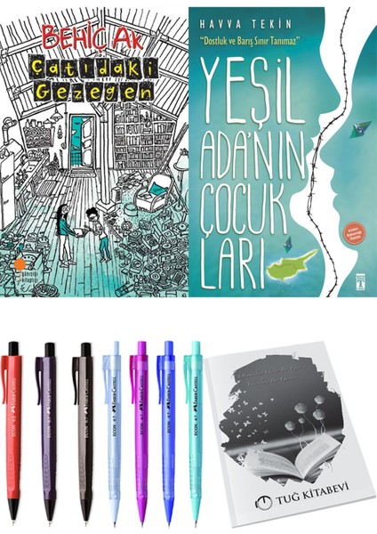 Yeşil Adanın Çocukları ve Çatıdaki Gezegen 2li Set