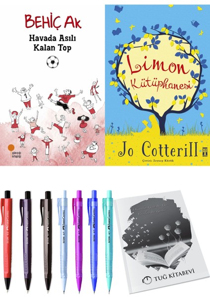 Limon Kütüphanesi ve Havada Asılı Kalan Top 2li Set