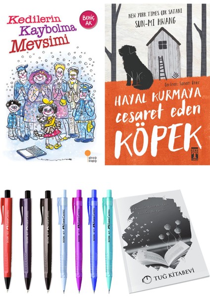 Hayal Kurmaya Cesaret Eden Köpek ve Kedilerin Kaybolma Mevsimi 2li Set
