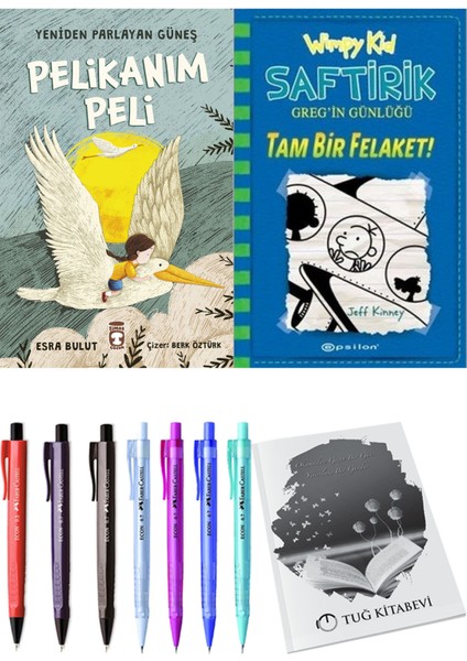 Saftirik 12 Tam Bir Felaket! ve Yeniden Parlayan Güneş Pelikanım Peli 2li Set