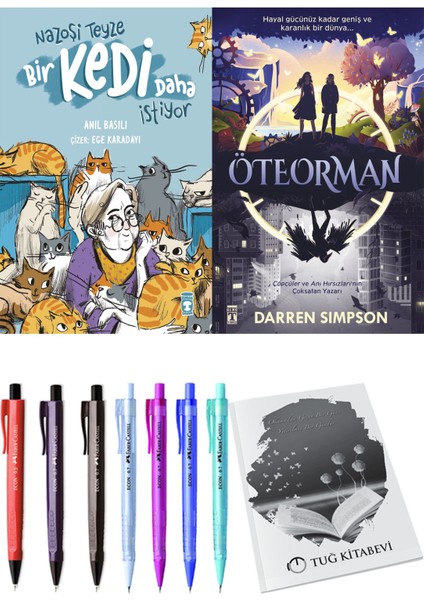 Öteorman ve Nazoşi Teyze Bir Kedi Daha Istiyor 2li Set