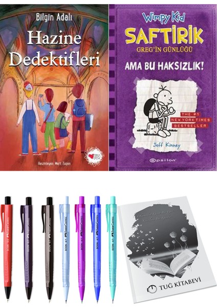 Saftirik 5 Ama Bu Haksızlık! ve Hazine Dedektifleri 2li Set