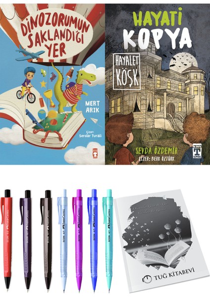 Hayati Kopya Hayalet Köşk ve Dinazorumun Saklandığı Yer 2li Set