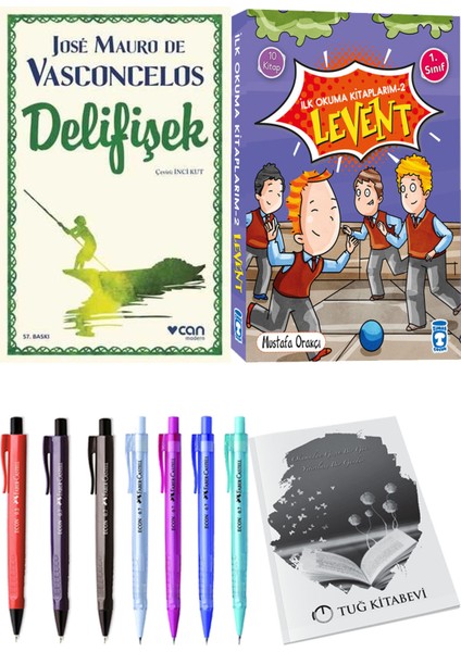 İlk Okuma Kitaplarım 2 Levent 10 Kitap ve Delifişek 2li Set