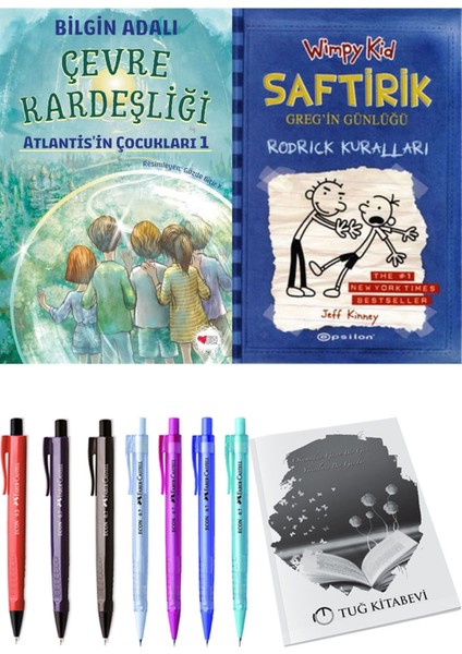 Saftirik 2 Rodrick Kuralları ve Çevre Kardeşliği 2li Set
