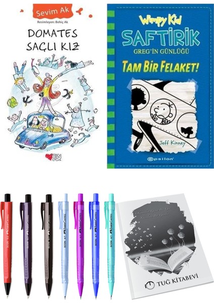 Saftirik 12 Tam Bir Felaket! ve Domates Saçlı Kız 2li Set