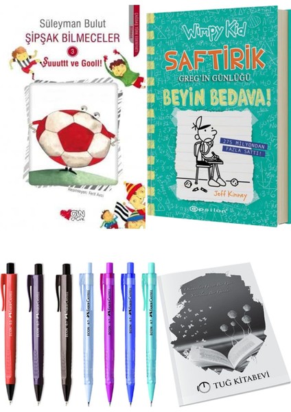 Saftirik 18 Beyin Bedava! ve Şipşak Bilmeceler 3 2li Set