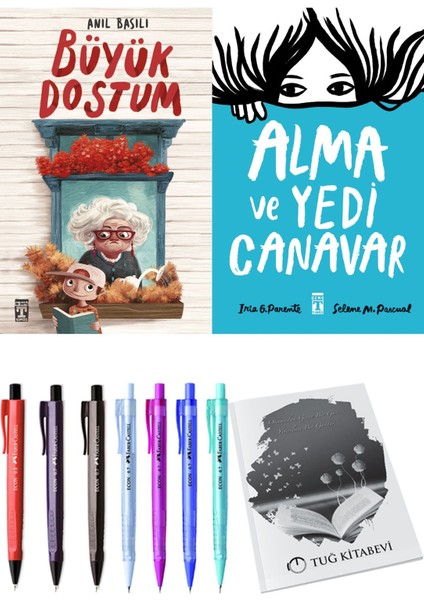 Alma ve Yedi Canavar ve Büyük Dostum 2li Set