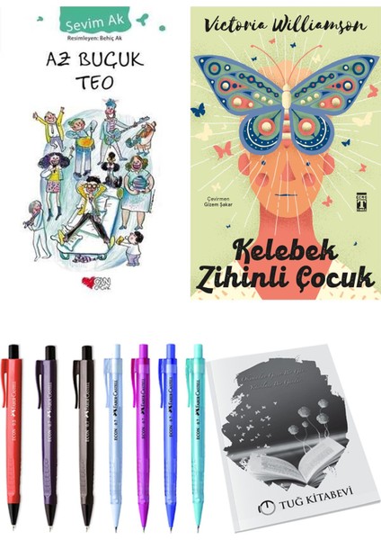 Kelebek Zihinli Çocuk ve Az Buçuk Teo 2li Set