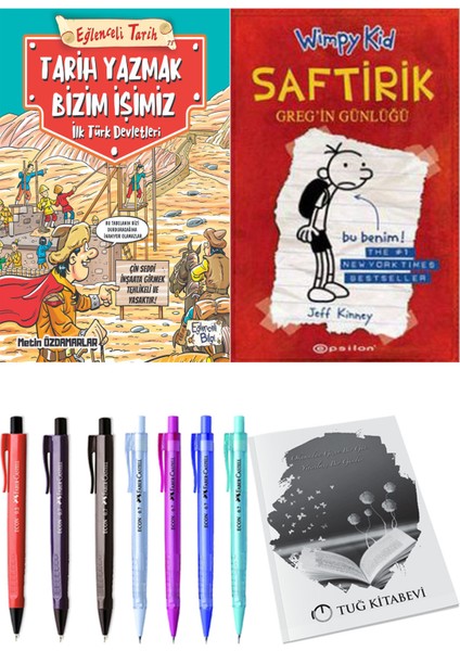 Saftirik 1 Greg'in Günlüğü ve Tarih Yazmak Bizim Işimiz 2li Set