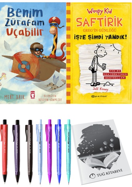 Saftirik 4 Işte Şimdi Yandık! ve Benim Zürafam Uçabilir 2li Set