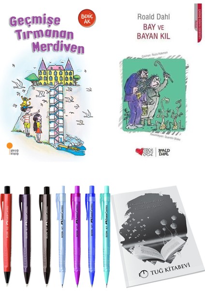 Bay ve Bayan Kıl ve Geçmişe Tırmanan Merdiven 2li Set