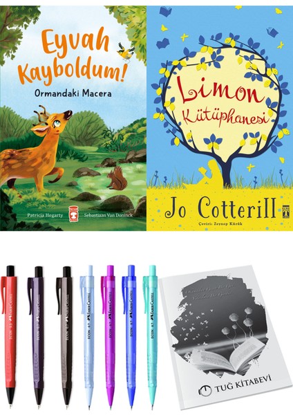 Limon Kütüphanesi ve Eyvah Kayboldum! Ormandaki Macera 2li Set